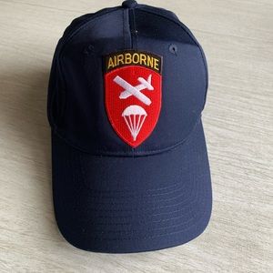 🔥Final Sale🔥Baseball Cap Men's Airborne Patch Army Military One size Navy
